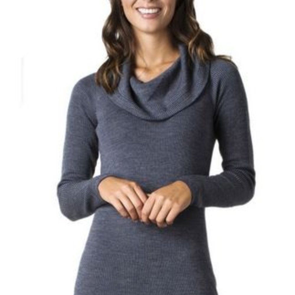 Toad & Co Uptown Merino Wool Sweater Dress, L